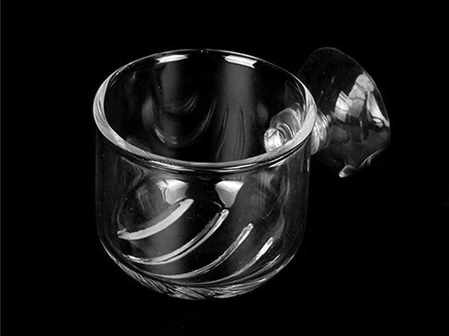 Годівниця скляна для живого корму чашоподібна - AQUA-TECH glass feeder bowl L від компанії Інтернет-магазин MyAquarium - фото 1