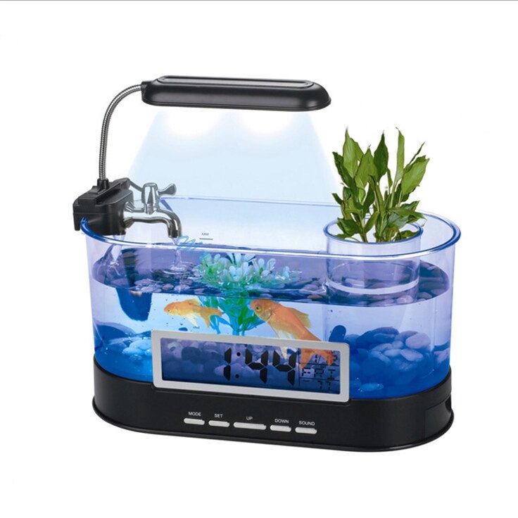 Настільний міні акваріум — AQUA-TECH ELLIPTIC від компанії Інтернет-магазин MyAquarium - фото 1