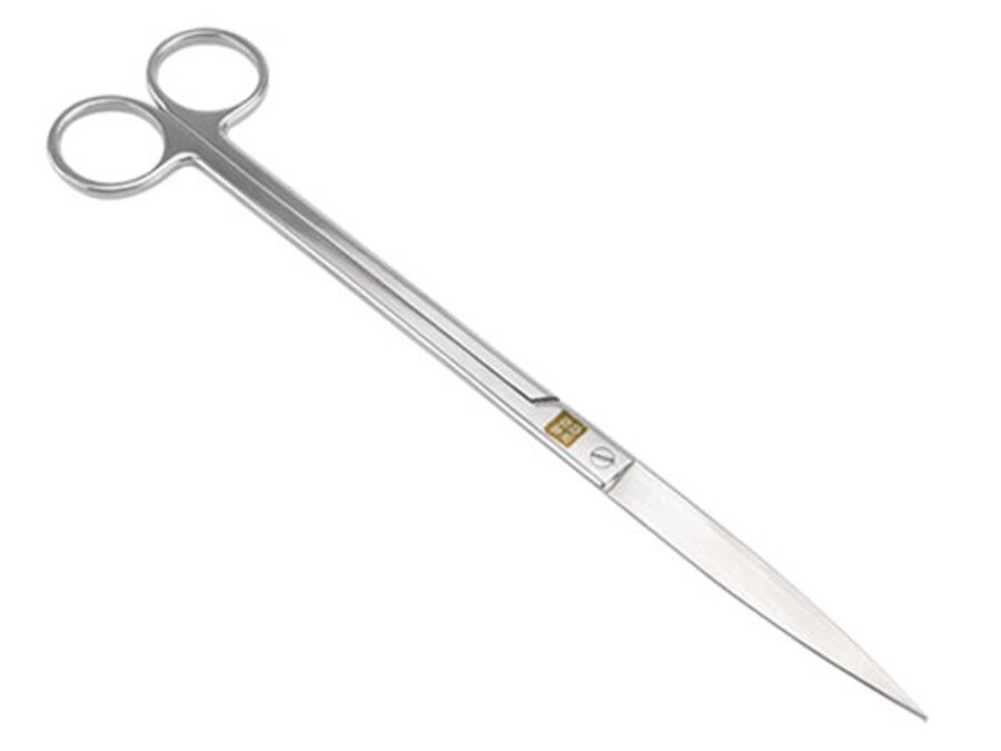 Ножиці гострокінцеві прямі ZRDR Professional Polished, 25см від компанії Інтернет-магазин MyAquarium - фото 1