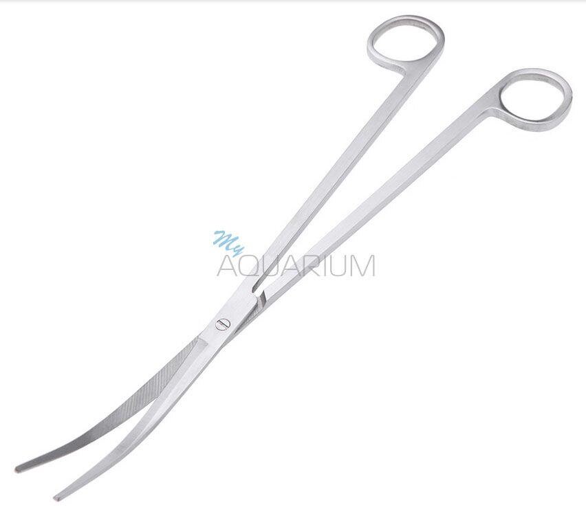 Ножиці зігнуті, AQUA-TECH EcoLine 27см від компанії Інтернет-магазин MyAquarium - фото 1