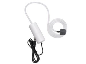 Акваріумний одноканальний міні-компресор AQUA-TECH EcoLine White Mini USB Pump, до 70 л