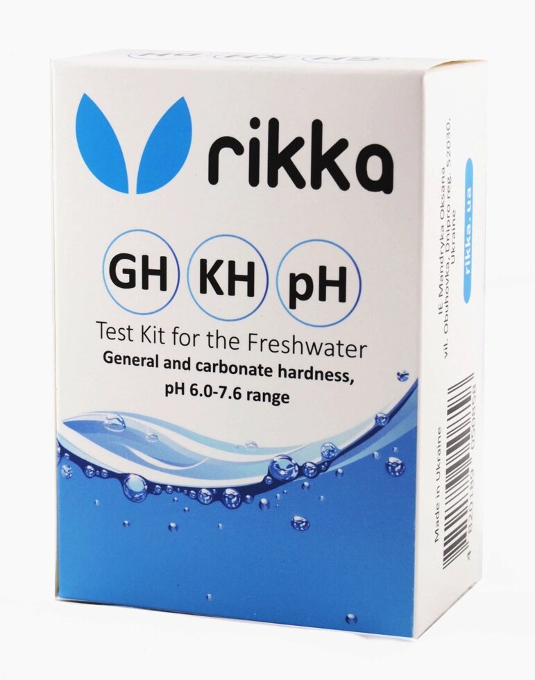 Тест набір для прісної води GH-KH-pH від компанії Інтернет-магазин MyAquarium - фото 1