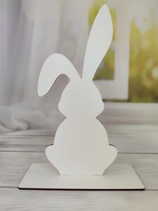 Заготовка для творчості на підставці "Великодній кролик", 25*12см
