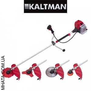Бензокоса Kaltman KT4400 (3 ножа (40Т переможе, 3Т, 8Т), 1 котушка-ліска) штанга 28 см