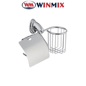 Паперотримач з кришкою і кошиком Winmix LR1503-1