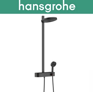 Душова система з термостатом Hansgrohe (art 24241670) Pulsify Showerpipe Ecosmart 260 2jet з термостатом ShowerTablet