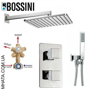 Bossini M 71201 Cosmo Squaro, Італійська система душу