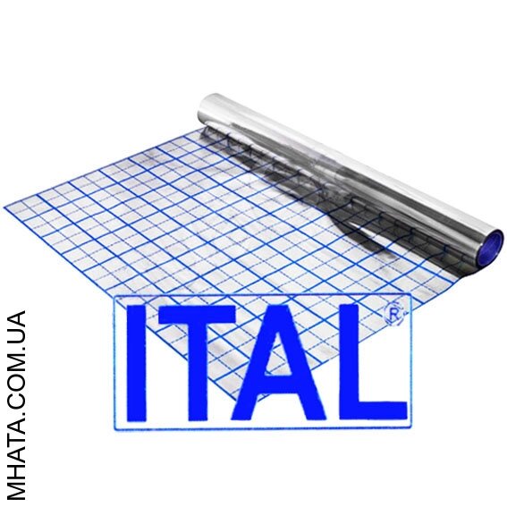 Фольгована плівка для теплої підлоги з розміткою ITAL 50м від компанії Модна Хата - фото 1