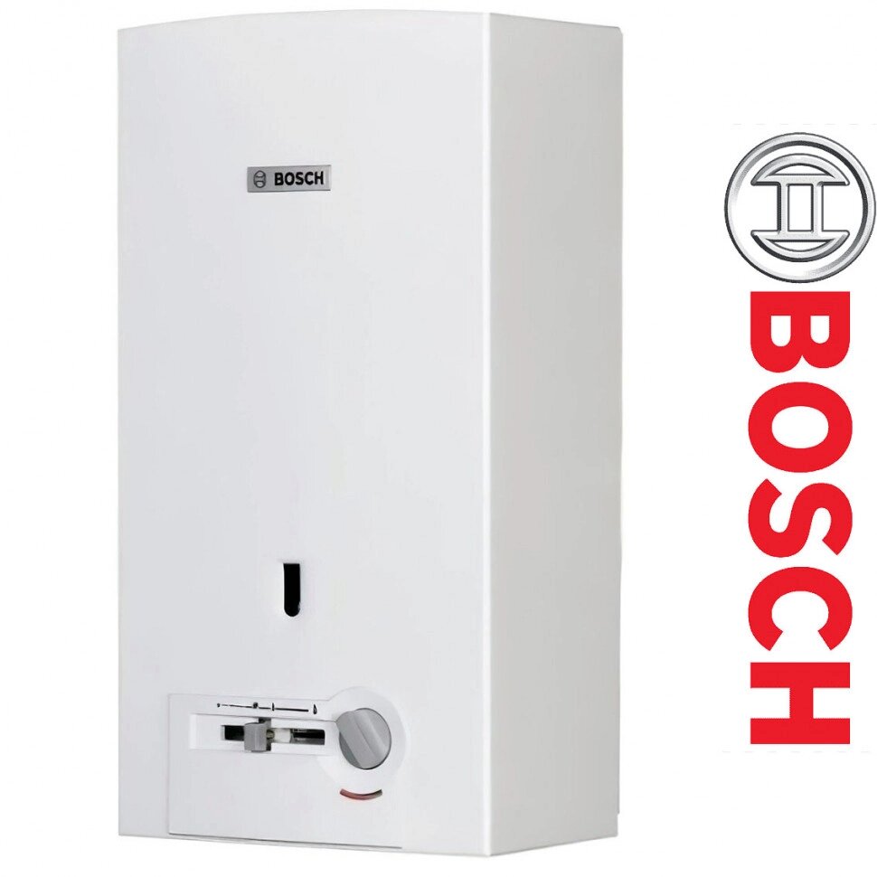 Газовий проточний воднонагрівач Bosch Therm 4000 O WR 10-2 P (10л, п'єзорозпал, з модуляцією) від компанії Модна Хата - фото 1