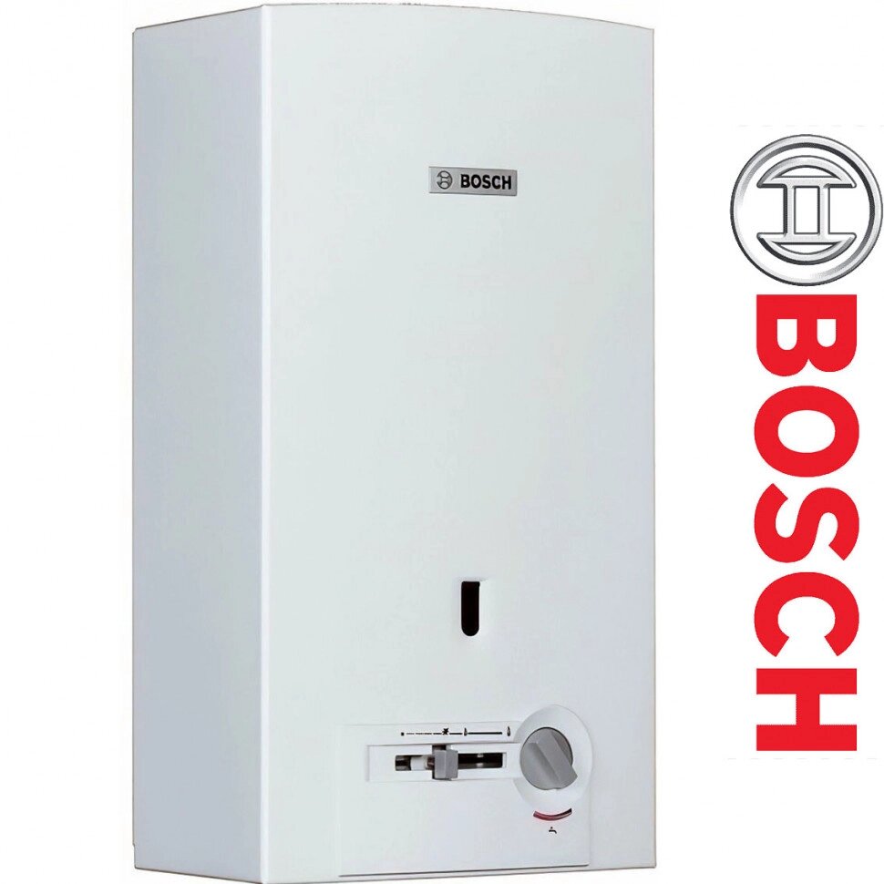 Газовий проточний воднонагрівач Bosch Therm 4000 O WR 13-2 P (13л, п'єзорозпал, з модуляцією) від компанії Модна Хата - фото 1