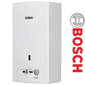 Газовий проточний водонагрівач BOSCH 4000 O W 10-2 P (10л, пьезорозпал)