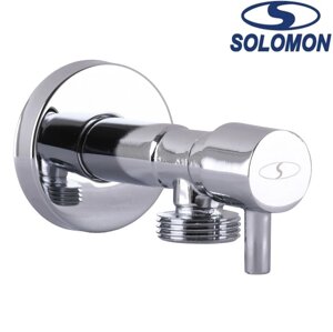 Кран кутовий напівоборотний Solomon Lazer 1/2*1/2" 7076, Польща