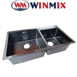 WinMix WM 7843 -220x1.0-PVD-чорна кухня