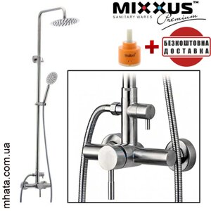 MIXXUS SUS-003-J Душова колона із змішувачем із нерж. сталі SUS304