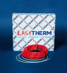 Нагрівальний кабель двожильний EasyTherm Easycable EC, 18 Вт/мп для внутрішньої установки d = 4 mm (EC 85.0)