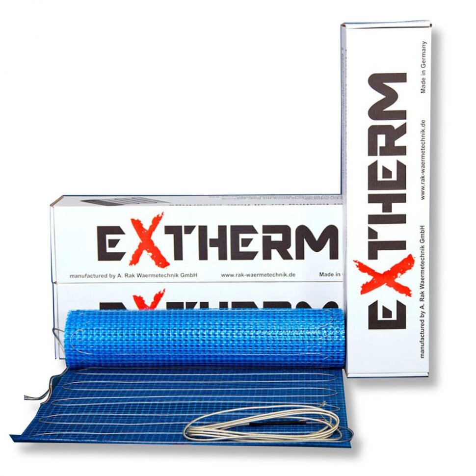 Нагрівальний мат одножильний Extherm ETL 200 надтонкий 200 Вт/м², d = 1.5 mm (ETL 100-200) від компанії Модна Хата - фото 1