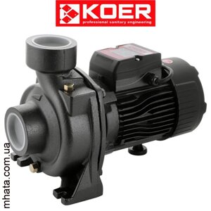 Поверхневий відцентровий насос KOER KGA-1C (Н=15М Q=27кбМ P=750Вт. 2"x2")