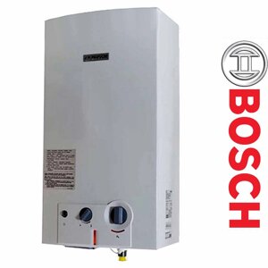 Газовий проточний воднонагрівач Bosch Therm 4000 O WR 10-2 B (10л, від батарейок, з модуляцією)