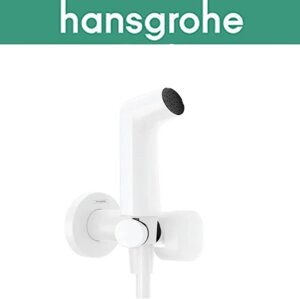 Гігієнічний душ Hansgrohe (art 29232700) із змішувачем, шлангом та тримачем Bidette 1jet S, матовий білий