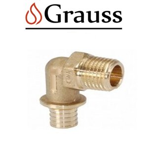 Кут монтажний натяжний Grauss KA. L06M 20-2,8 мм 1/2", Чехія