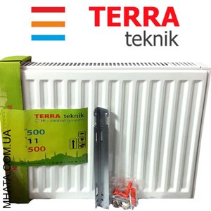 Steel Terra Teknik T11 500*1200 радіатор (бічне з'єднання)