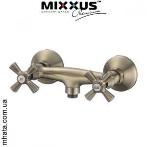 Dushkabina Mixer Mixxus Premium ретро-бронза (CHR-003)