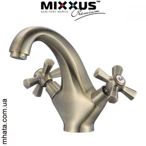 Ретро-бронза Mixxus Premium (CHR-161) Mixer Washbasin, Польща