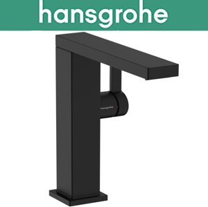 Змішувач Hansgrohe (art 73060670) для раковини одноважільний з поворотним виливом та зливною гарнітурою Fine CoolStart