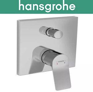 Змішувач Hansgrohe (art 75415000) для ванни, одноважільний, прихованого монтажу, Vivenis, Хром