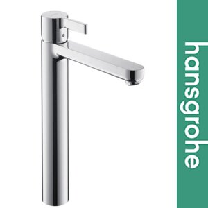 Змішувач одноважільний Hansgrohe (art 71720670) для раковини високий зі зливною гарнітурою Metris S, Хром