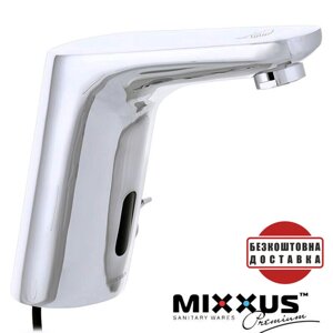 Змішувач сенсорний для умивальника mixxus premium automatic (chr-001), польща