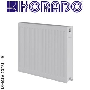 Сталеві радіатори KORADO 22-K 300*3000 Чехія (бічне підключення)