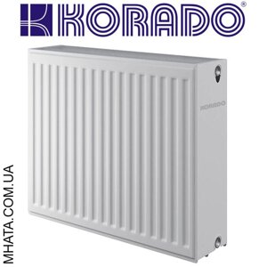 Сталеві радіатори Korado 33-VK 400*3000 кехії (нижнє з'єднання)