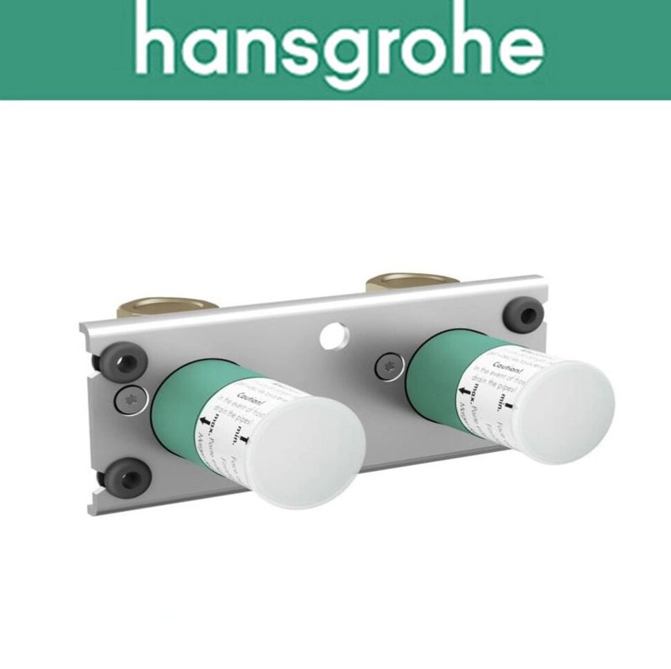 Внутрішня прихована частина для душу системи Hansgrohe (art 26840180) Rainfinity, Showerpipe 360 1jet, для прихованого монтажу від компанії Модна Хата - фото 1