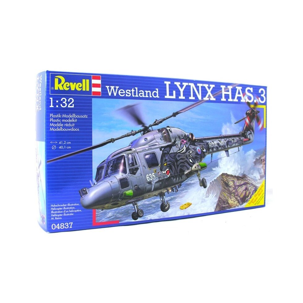 1/32 REVELL 04837 - Westland Lynx HAS.3 від компанії Хоббінет - збірні моделі - фото 1