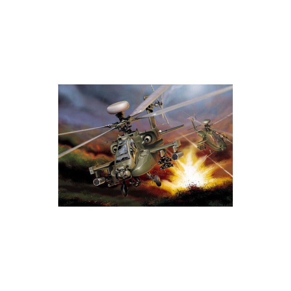 1/48 ITALERI 863 - AH-64D Apache Longbow від компанії Хоббінет - збірні моделі - фото 1
