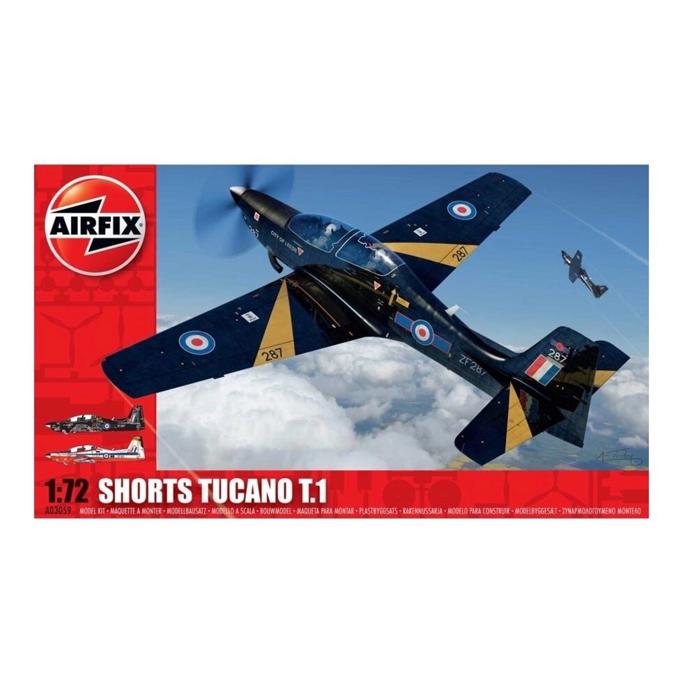 1/72 AIRFIX 03059 - Shorts Tucano від компанії Хоббінет - збірні моделі - фото 1