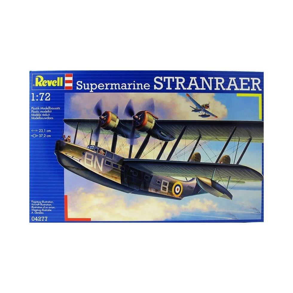 1/72 REVELL 04277 - Британська літаючий човен Supermarine Stanraer від компанії Хоббінет - збірні моделі - фото 1