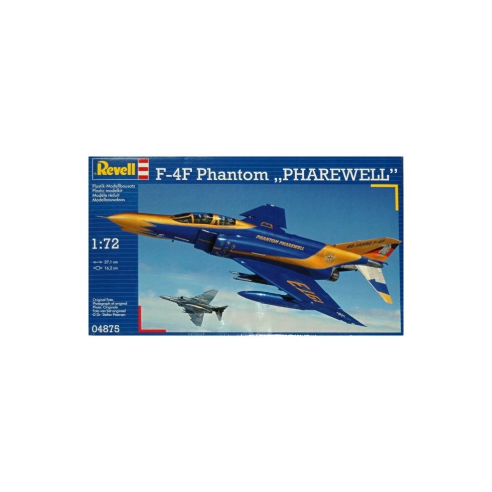 1/72 REVELL 04875 - F-4F Phantom PHAREWELL від компанії Хоббінет - збірні моделі - фото 1