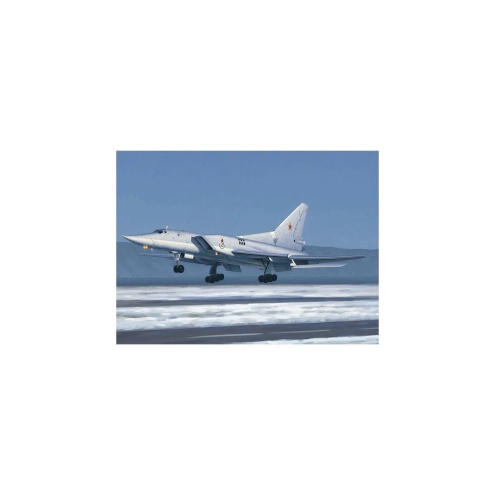 1/72 TRUMPETER 01656 - Ту-22М3 Backfire C Strategic bomber від компанії Хоббінет - збірні моделі - фото 1