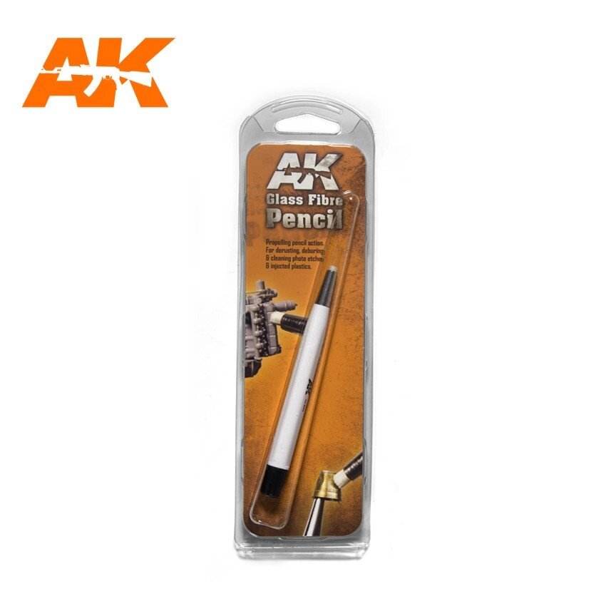 Абразивний олівець зі стрижнем зі скловолокна Ø 4 мм. AK-INTERACTIVE AK-8058 від компанії Хоббінет - збірні моделі - фото 1