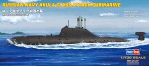 АПЛ типу "Акула"Збірна модель підводного човна в масштабі 1/700. HOBBY BOSS 87005