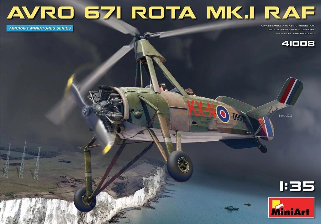 Автожир Avro 671 Rota Mk.1 RAF. 1/35 MINIART 41008 від компанії Хоббінет - збірні моделі - фото 1