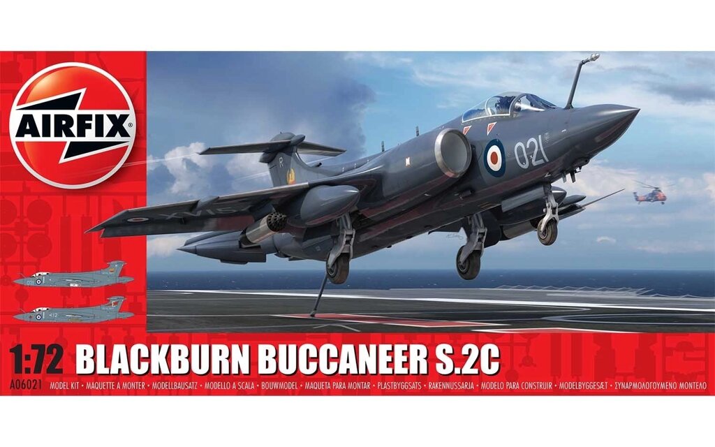 Blackburn Buccaneer S.2 RN. Збірна модель літака в масштабі 1/72. AIRFIX 06021 від компанії Хоббінет - збірні моделі - фото 1