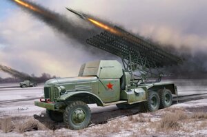 БМ-13Н. Радянська бойова машина реактивної артилерії в масштабі 1/35. HOBBY BOSS 83846