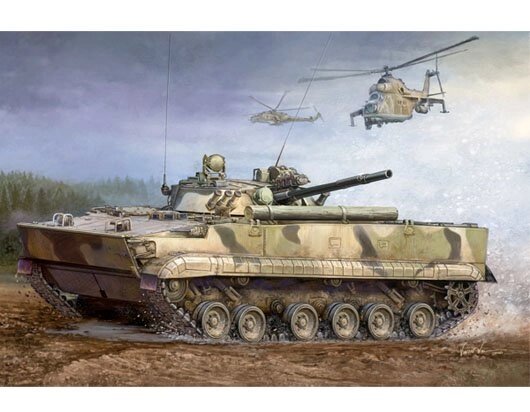 БМП-3 рання версія. Збірна модель Бойовий Машини Піхоти в масштабі 1/35. TRUMPETER 00364 від компанії Хоббінет - збірні моделі - фото 1