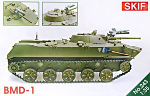 Бойова Машина Десанта БМД-1 (нові колеса, ракета) 1/35 SKIF MK243