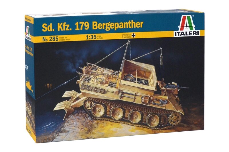 БРЕМ Sd. Kfz.179 "Bergepanther". 1/35 ITALERI 285 від компанії Хоббінет - збірні моделі - фото 1