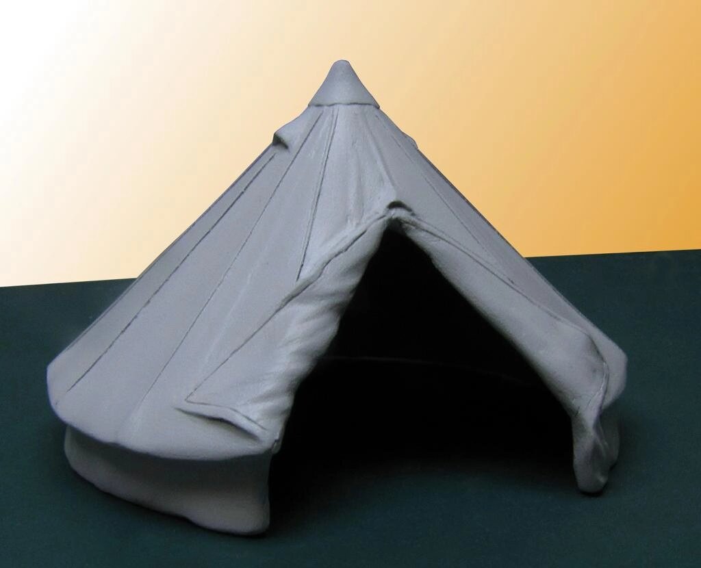 Британська колоніальна конусна палатка Mark 5.1 / 72 METALLIC DETAILS MD7233 від компанії Хоббінет - збірні моделі - фото 1