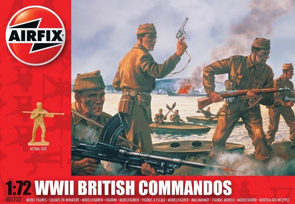 British Commandos WWII. 1/72 AIRFIX A01732 від компанії Хоббінет - збірні моделі - фото 1
